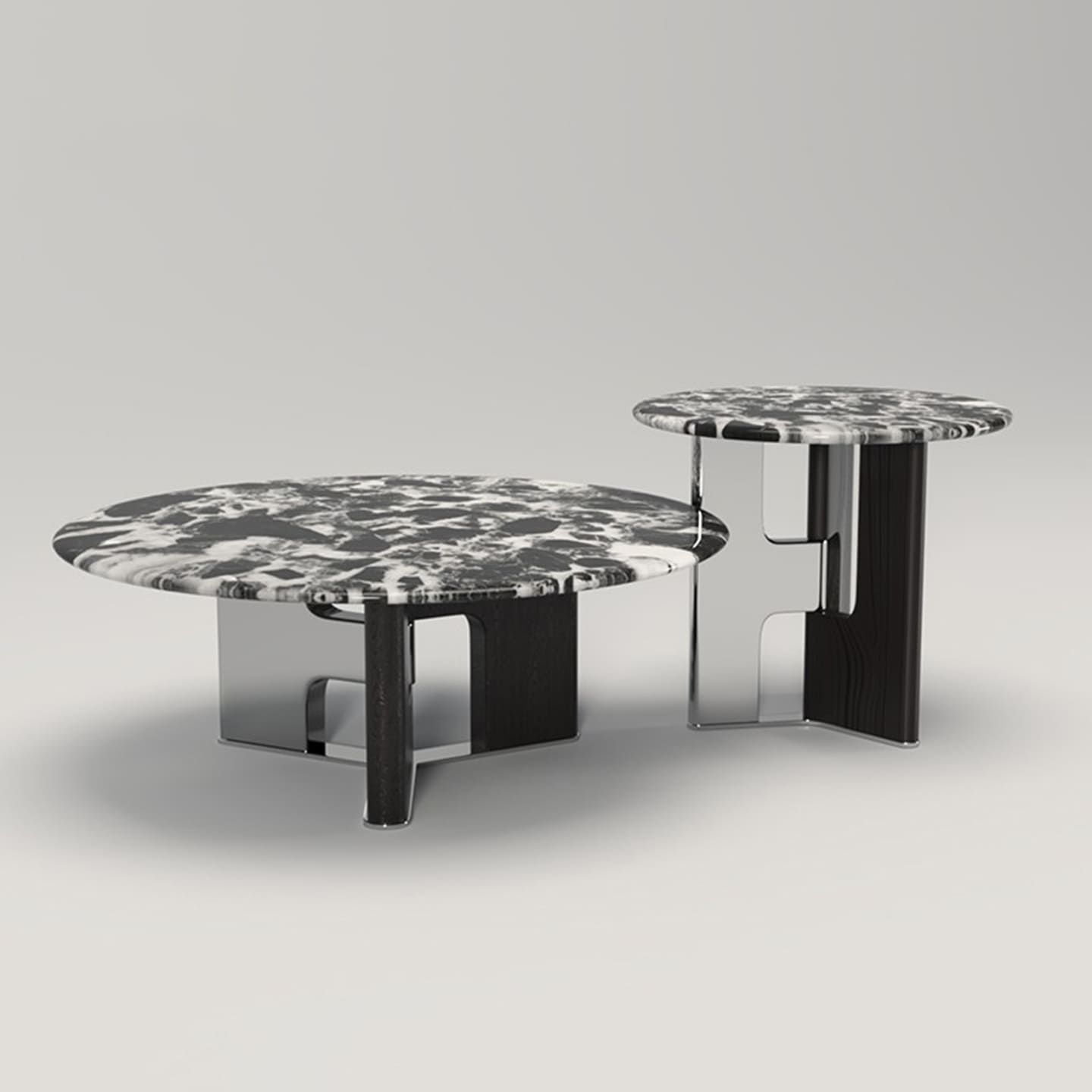 ชุดโต๊ะกลางห้องรับแขก – Monolith Duo Center Table