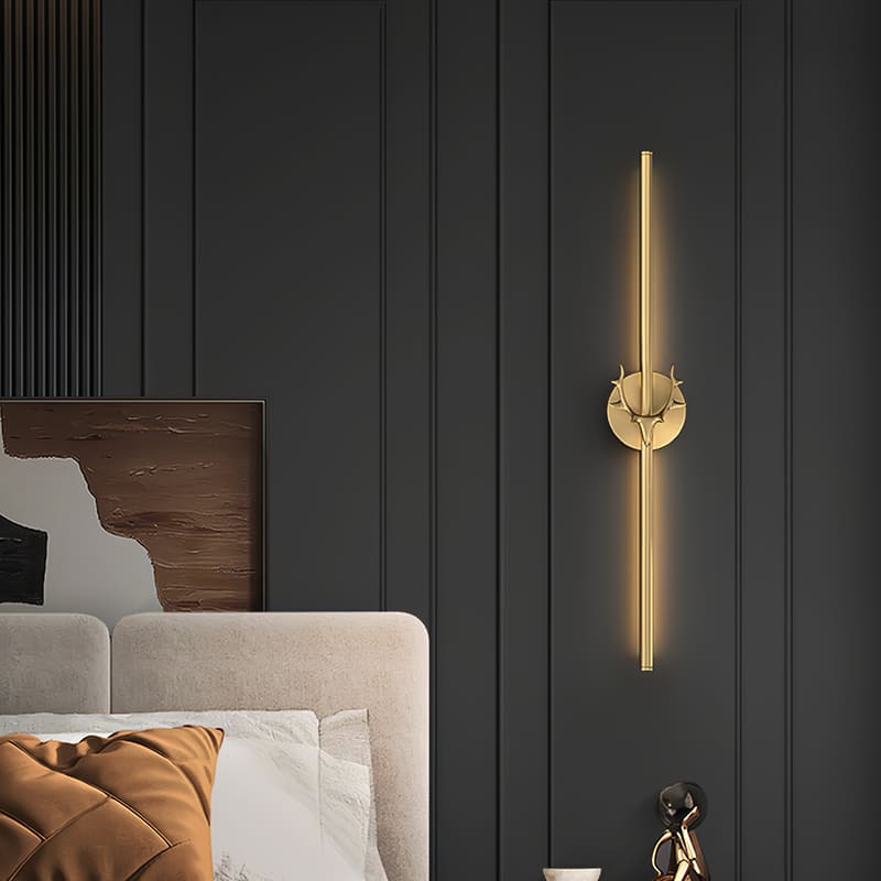 โคมไฟติดผนัง – Golden Deer Decor Wall Lamp