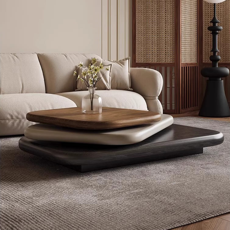 โต๊ะกลางห้องรับแขก – Luno Layered Center Table
