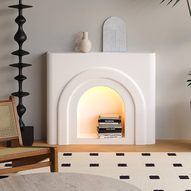 เตาผิงเทียมสำหรับตกแต่งบ้าน – Smooth Designed Decor Chimney