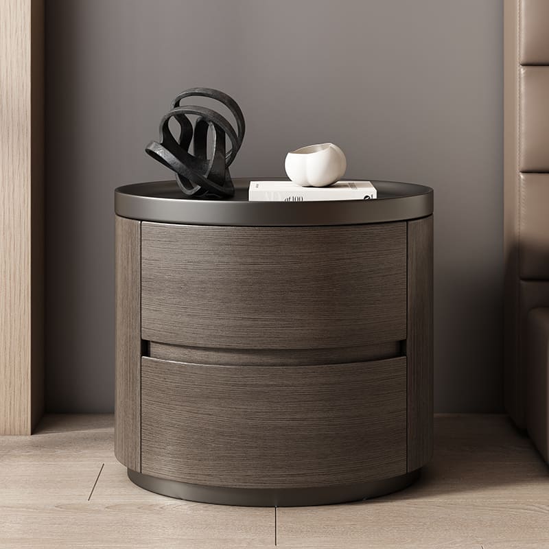 โต๊ะข้างตกแต่งบ้าน – Round Designed Night Table II