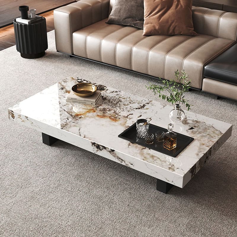 โต๊ะกลางห้องรับแขก – Rectangle Designed Center Table XI