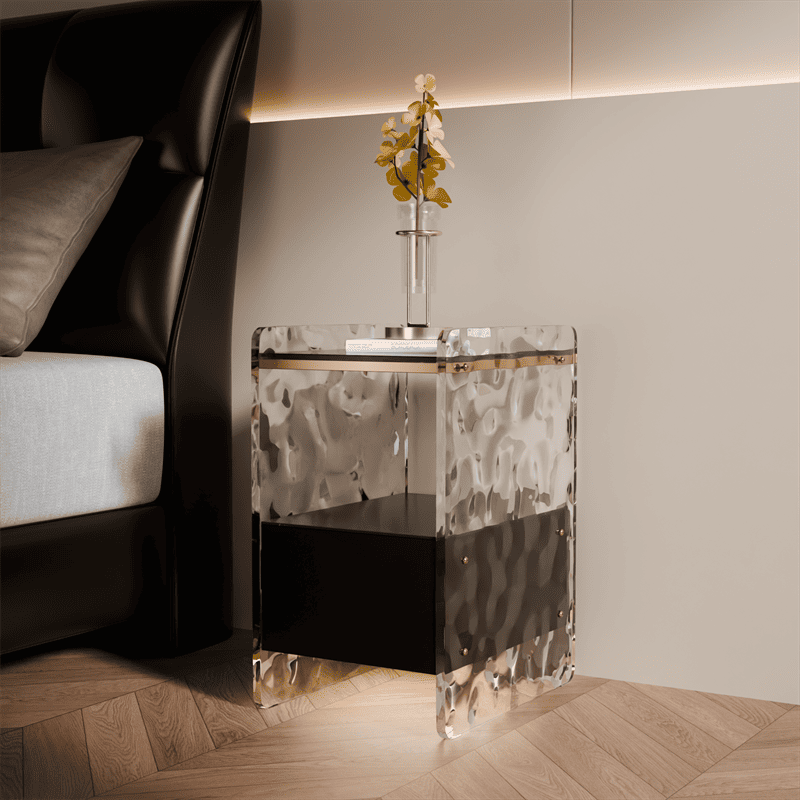 โต๊ะข้างตกแต่งบ้าน – Invis Frame Bedside Table