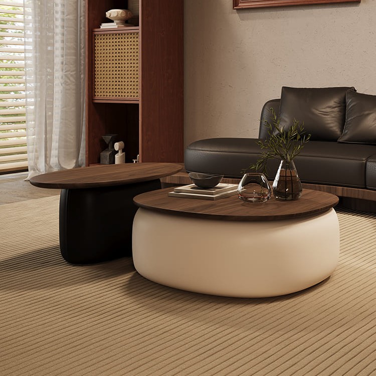 ชุดโต๊ะกลางห้องรับแขก – Pebble Duo Coffee Table Set III