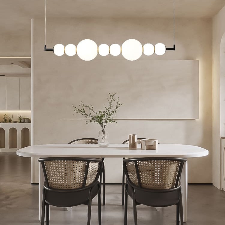 โคมไฟแต่งบ้านติดเพดาน – Bubble Designed Long Ceiling Lamp X