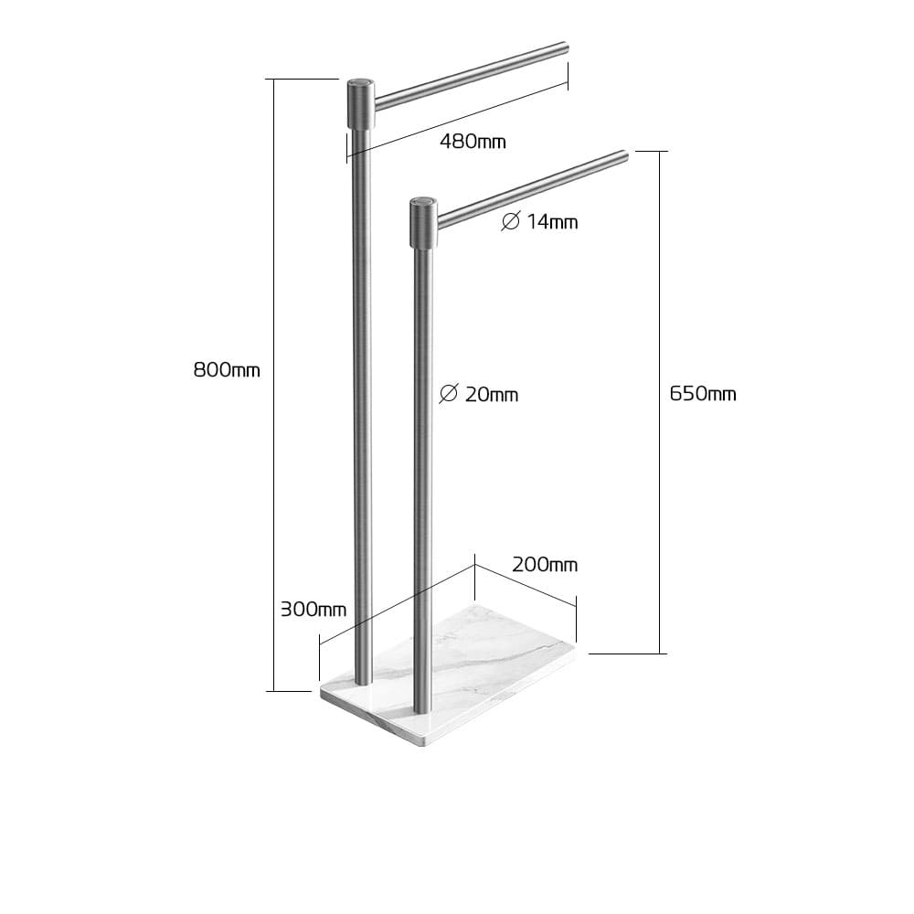 Silver White - Size S