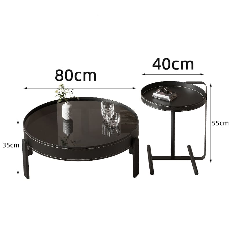 Black - Tempered Glass