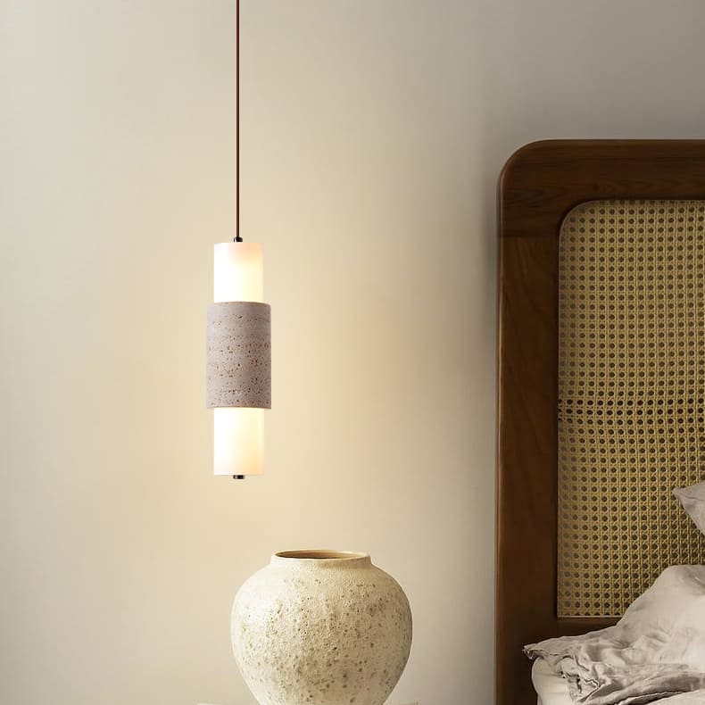 โคมไฟแต่งบ้านติดเพดาน – Travertine Decor Ceiling Lamp XV