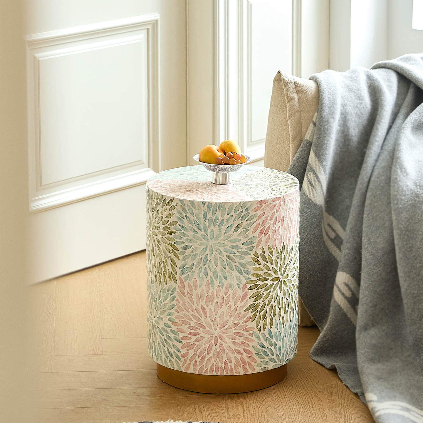 โต๊ะข้างตกแต่งบ้าน – Mosaic Designed Decor Side Table G