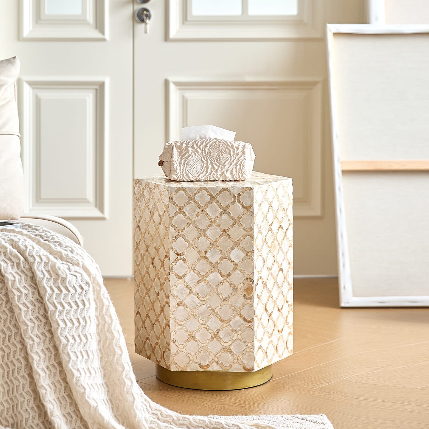 โต๊ะข้างตกแต่งบ้าน – Mosaic Designed Decor Side Table M