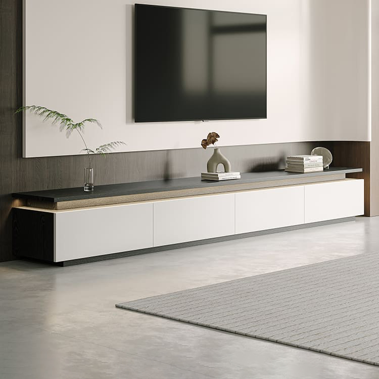 โต๊ะวางทีวีสำหรับห้องรับแขก – Lusso Minimal TV Cabinet