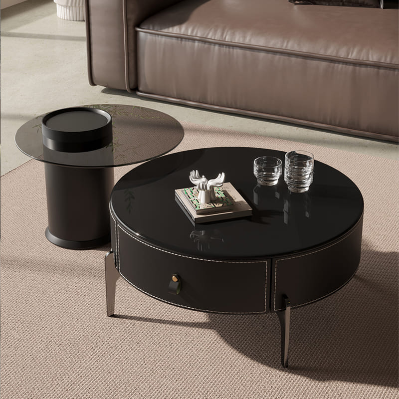 ชุดโต๊ะกลางห้องรับแขก – Lusso Noir Center Table Set