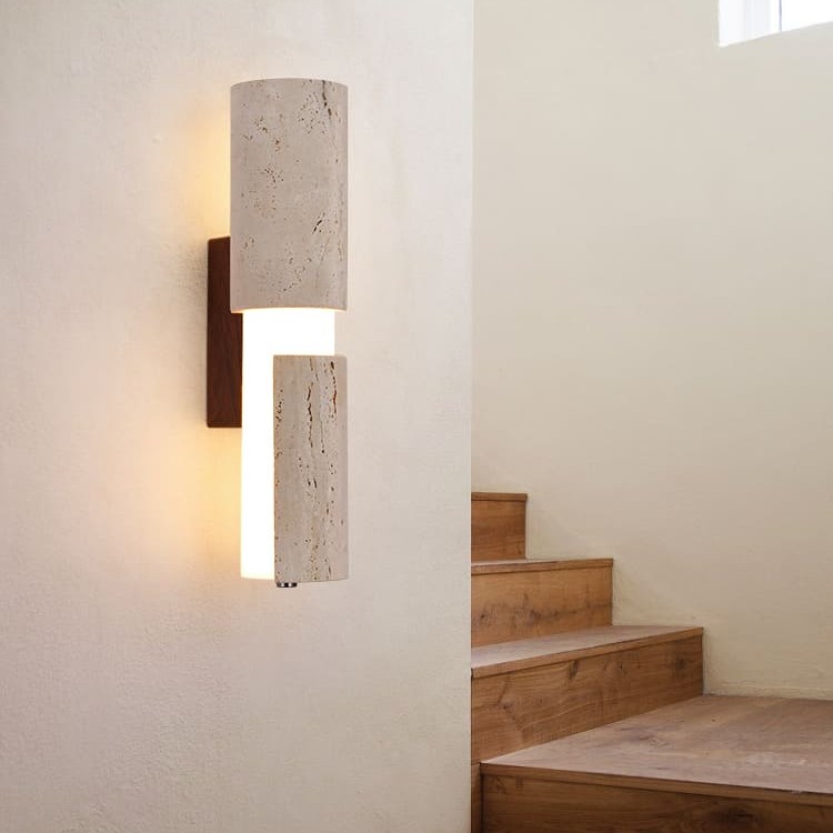 โคมไฟติดผนัง – Travertine Wall Decor Lamp X