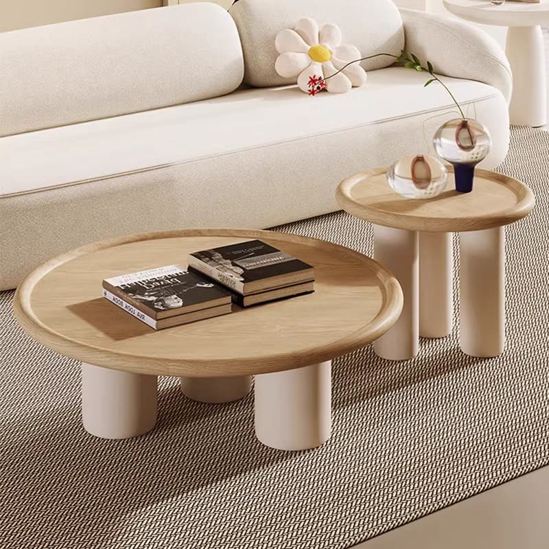 ชุดโต๊ะกลางห้องรับแขก – Lunaro Nesting Center Table Set