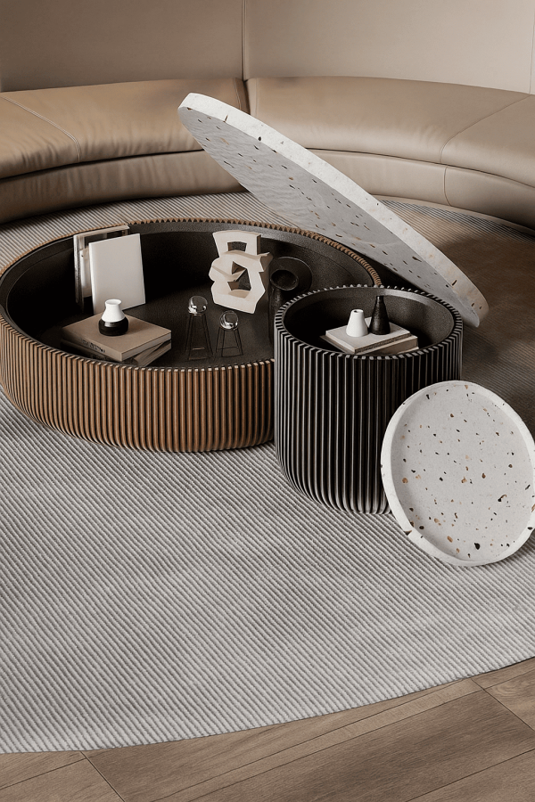 ชุดโต๊ะกลางห้องรับแขก - Terra Luxe Center Table Set - Image 6