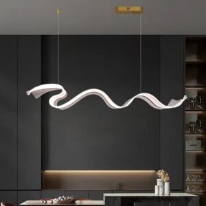 โคมไฟแต่งบ้านติดเพดาน – Luxury Wave Ceiling Lamp III
