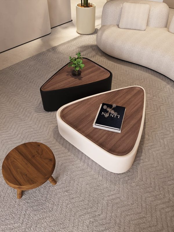ชุดโต๊ะกลางห้องรับแขก - Trio Form Center Table Set - Image 4