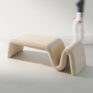 ม้านั่งสำหรับตกแต่งบ้าน – Minimal Wave Bench