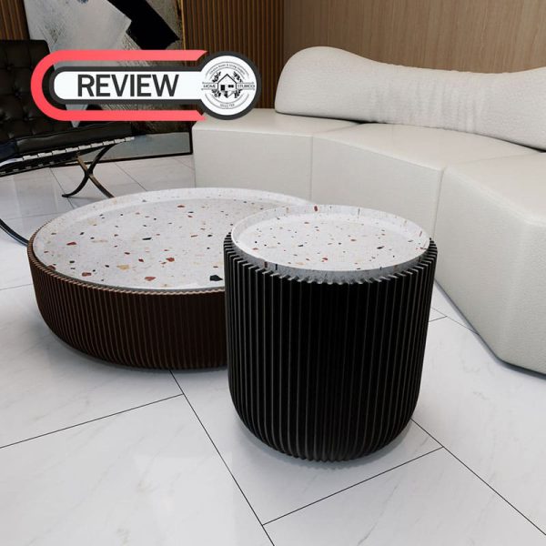 ชุดโต๊ะกลางห้องรับแขก - Terra Luxe Center Table Set - Image 8