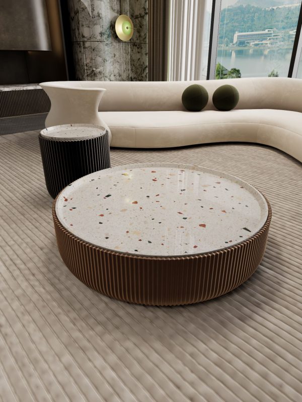 ชุดโต๊ะกลางห้องรับแขก - Terra Luxe Center Table Set - Image 4