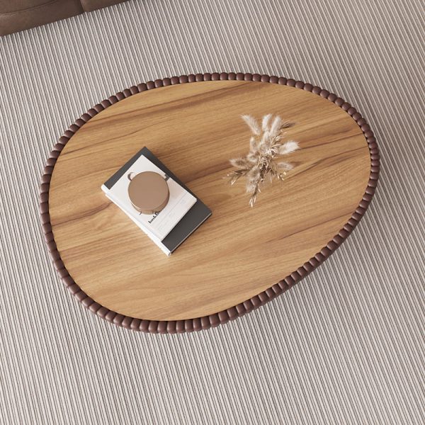 โต๊ะกลางห้องรับแขก - Valerio Ribbed Coffee Table - Image 5