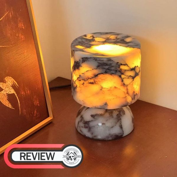 โคมไฟตั้งโต๊ะตกแต่งบ้าน - Marble Glow Table Lamp - Image 18