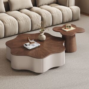 โต๊ะกลางห้องรับแขก - Bloom Duo Coffee Table Set
