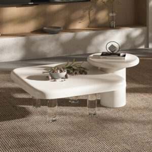ชุดโต๊ะกลางห้องรับแขก - Aeris Modern Duo Center Table Set