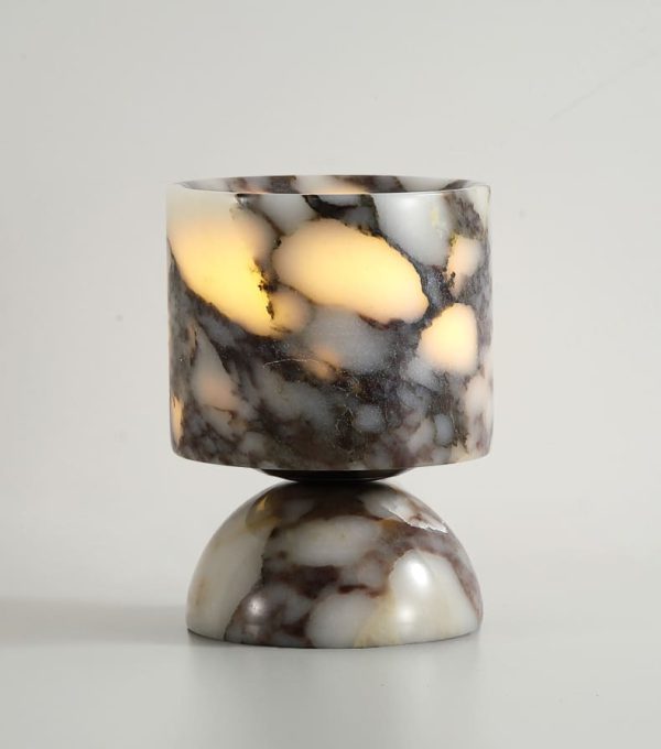 โคมไฟตั้งโต๊ะตกแต่งบ้าน - Marble Glow Table Lamp - Image 6