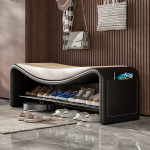 ม้านั่งสำหรับตกแต่งบ้าน – Curve Shaped Decor Bench