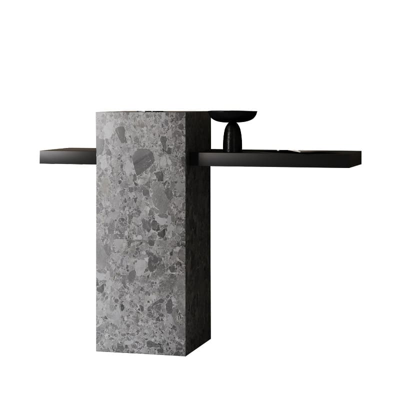 Terrazzo - Black Rock Slab