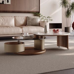 ชุดโต๊ะกลางห้องรับแขก - ARLO Layered Center Table Set