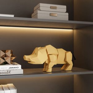 งานศิลปะตั้งโต๊ะตกแต่งบ้าน - Wild Designed Decor Prop