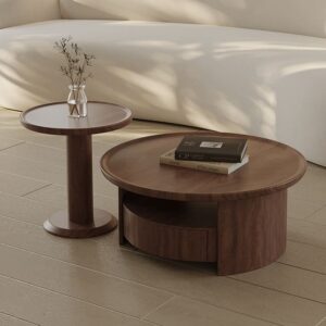 ชุดโต๊ะกลางห้องรับแขก - Wooden Designed Livingroom Table Set