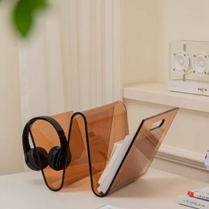 ชั้นวางหนังสือ - Acrylic W Designed Bookholder