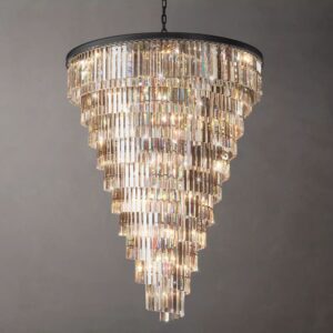 โคมไฟแต่งบ้านติดเพดาน - Luxury Decorating Crystal Chandelier III