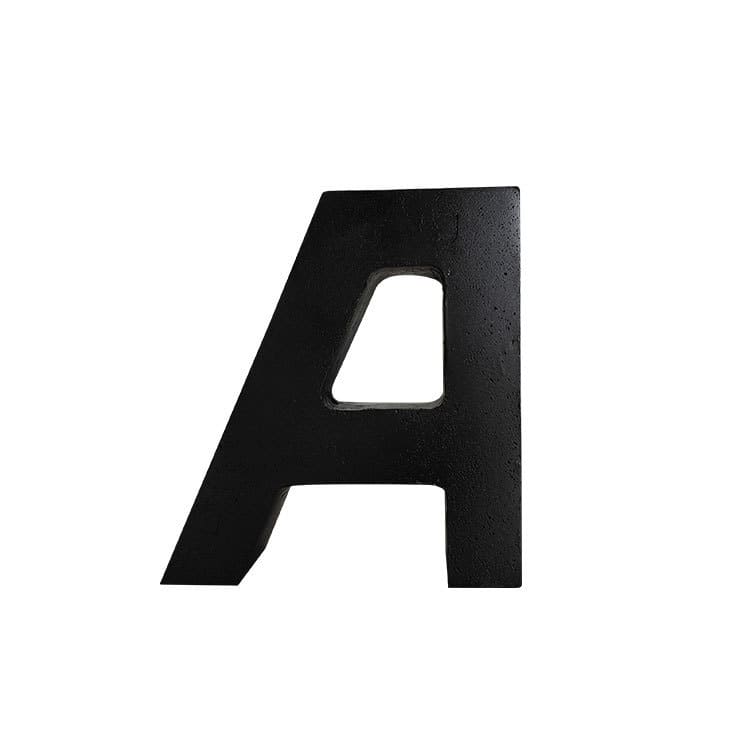 A - Black Travertine