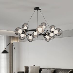 โคมไฟแต่งบ้านติดเพดาน - AURA Sphere Chandelier