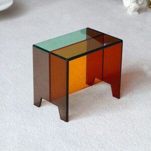 โต๊ะข้างตกแต่งบ้าน - Sunset Acrylic Table