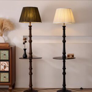 โต๊ะข้างโคมไฟตั้งพื้น - Side Table Decorating Floor Lamp