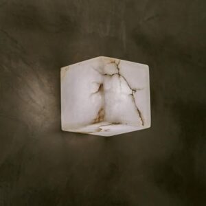 โคมไฟแต่งบ้านติดผนัง - Marble Cube Designed Wall Decor Lamp XI