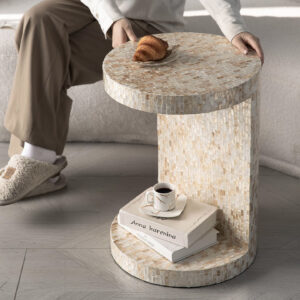 โต๊ะข้างตกแต่งบ้าน - Ocean Pearl Side Table