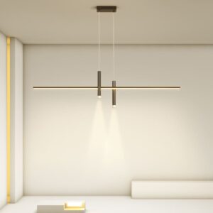 โคมไฟแต่งบ้านติดเพดาน - Home Decor Long Ceiling Lamp XI