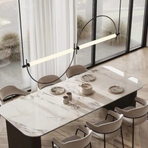 โคมไฟแต่งบ้านติดเพดาน - Double U Designed Decorating Ceiling Lamp III