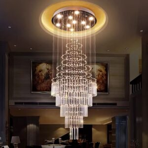 โคมไฟแต่งบ้านติดเพดาน - Celestia Drop Chandelier
