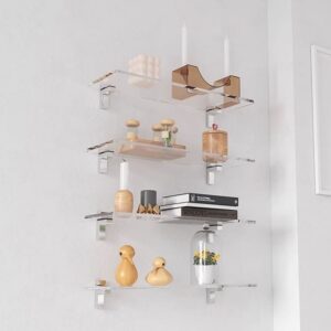 ชั้นวางของตกแต่งผนัง - Acrylic Designed Wall Decor Shelf XI