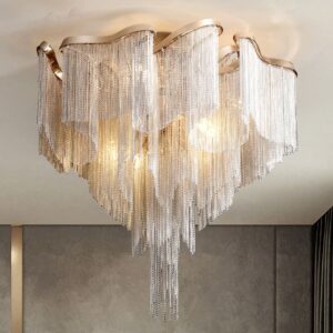 โคมไฟแต่งบ้านติดเพดาน - Decorating Livingroom Chandelier III