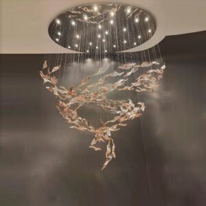 โคมไฟแต่งบ้านติดเพดาน - Lightfall Series Chandelier II