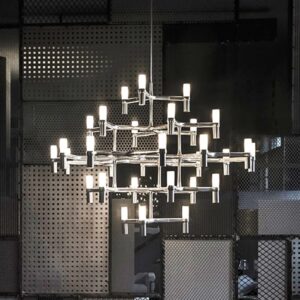 โคมไฟแต่งบ้านติดเพดาน - Metallica Designed Living Area Ceiling Lamp