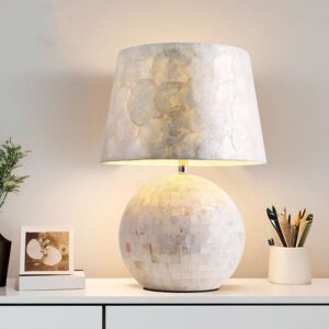 โคมไฟตั้งโต๊ะตกแต่งบ้าน – Pearl Designed Decor Table Lamp